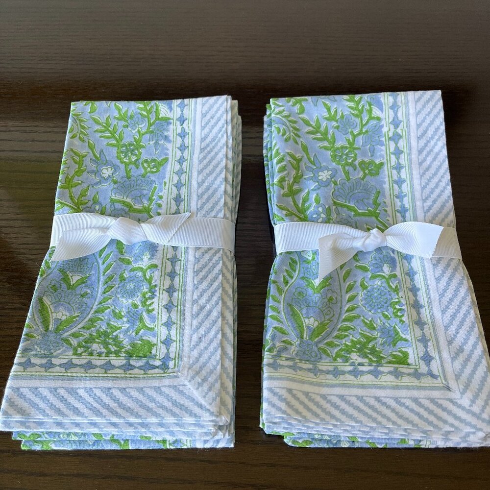 Pottery Barn Paisley Napkins